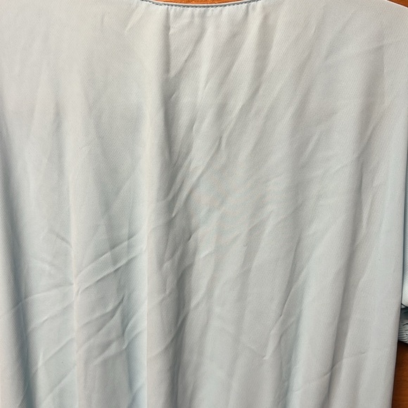 Amanda Uprichard New York Velma Dress‎ XS Ice Blue mini ruffled surplice front - Picture 8 of 8